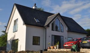 self-build timber frame home