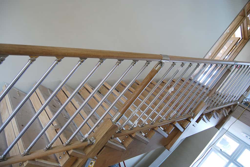 Timber and Steel Staircase 5