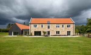 Rural timber frame new build family home